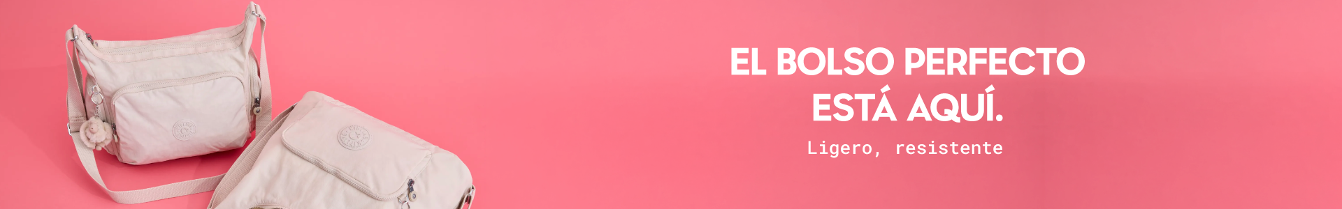 Bolsos ligeros y versátiles para mujer en Kipling​