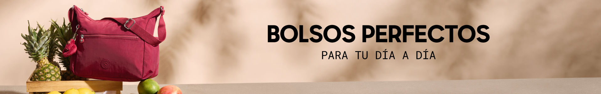 Bolsos ligeros y versátiles para mujer en Kipling​